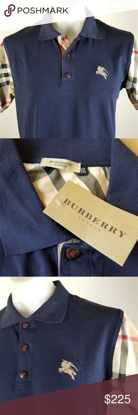 authentic burberry polo labels.